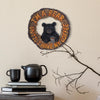 Pine Ridge Black Bear I'M A Bear Until I Have My Coffee Wall Art Home Decor, Modern Wildlife Animal Wall Hanging